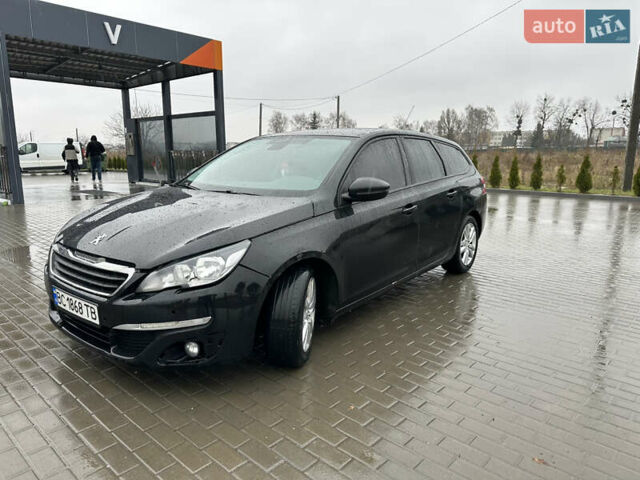 Черный Пежо 308, объемом двигателя 1.6 л и пробегом 225 тыс. км за 5999 $, фото 1 на Automoto.ua