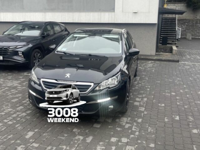 Чорний Пежо 308, об'ємом двигуна 2 л та пробігом 333 тис. км за 9400 $, фото 1 на Automoto.ua