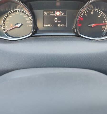 Черный Пежо 308, объемом двигателя 1.5 л и пробегом 175 тыс. км за 12900 $, фото 11 на Automoto.ua