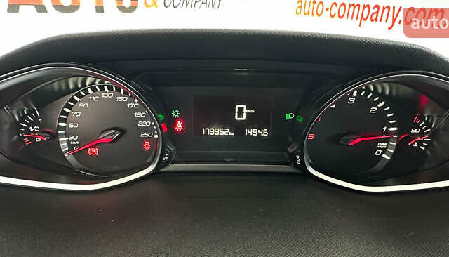 Черный Пежо 308, объемом двигателя 1.5 л и пробегом 179 тыс. км за 11450 $, фото 11 на Automoto.ua