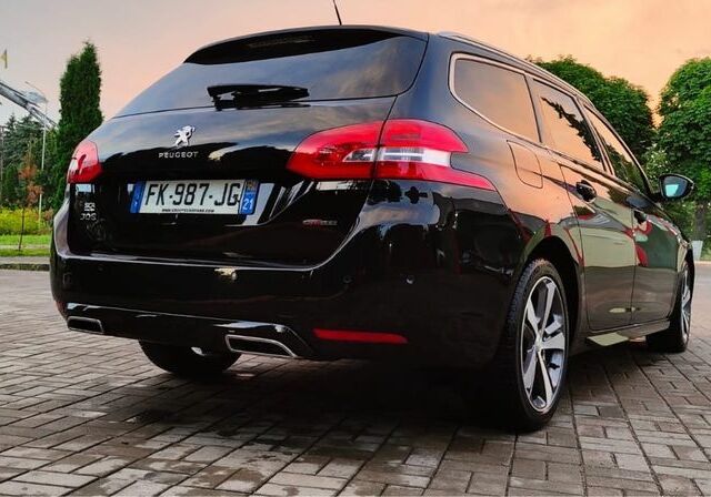 Черный Пежо 308, объемом двигателя 1.5 л и пробегом 196 тыс. км за 14300 $, фото 5 на Automoto.ua
