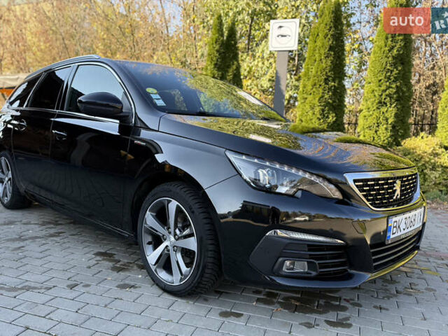 Черный Пежо 308, объемом двигателя 1.5 л и пробегом 186 тыс. км за 14200 $, фото 1 на Automoto.ua