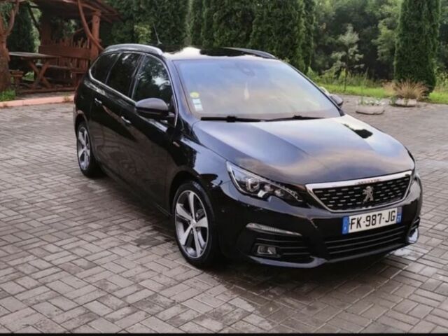 Черный Пежо 308, объемом двигателя 1.5 л и пробегом 196 тыс. км за 14300 $, фото 1 на Automoto.ua