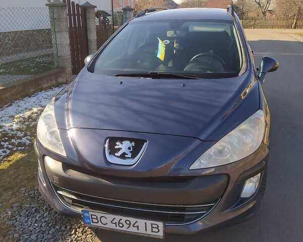 Фиолетовый Пежо 308, объемом двигателя 1.6 л и пробегом 256 тыс. км за 5200 $, фото 24 на Automoto.ua