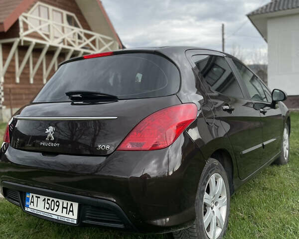 Коричневый Пежо 308, объемом двигателя 1.6 л и пробегом 119 тыс. км за 6200 $, фото 12 на Automoto.ua