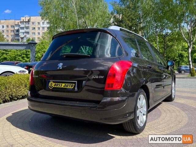 Коричневый Пежо 308, объемом двигателя 1.6 л и пробегом 103 тыс. км за 6900 $, фото 6 на Automoto.ua