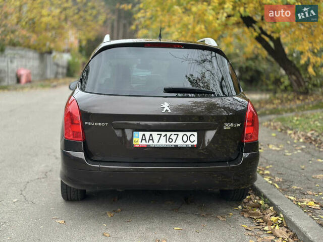 Коричневый Пежо 308, объемом двигателя 1.6 л и пробегом 262 тыс. км за 6700 $, фото 5 на Automoto.ua