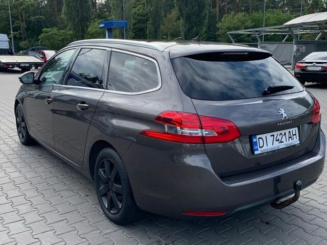 Коричневый Пежо 308, объемом двигателя 1.56 л и пробегом 246 тыс. км за 8200 $, фото 6 на Automoto.ua
