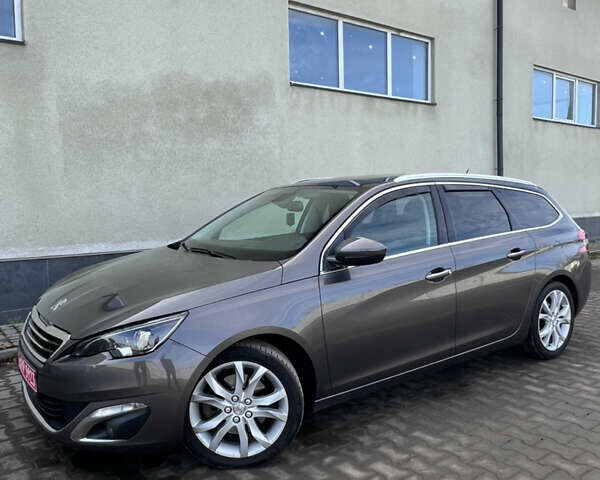 Коричневый Пежо 308, объемом двигателя 2 л и пробегом 240 тыс. км за 11300 $, фото 4 на Automoto.ua