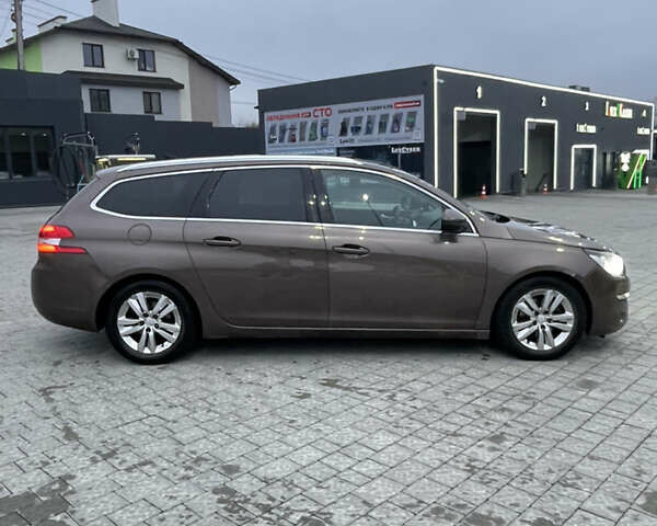 Коричневый Пежо 308, объемом двигателя 1.56 л и пробегом 309 тыс. км за 8000 $, фото 20 на Automoto.ua