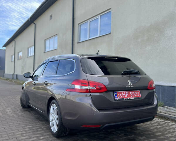 Коричневый Пежо 308, объемом двигателя 2 л и пробегом 240 тыс. км за 11300 $, фото 8 на Automoto.ua