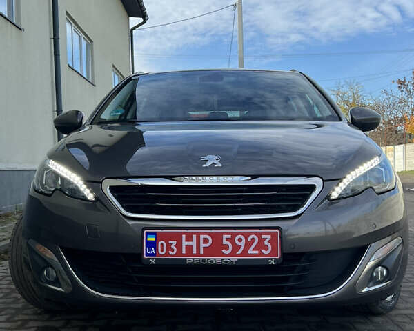 Коричневый Пежо 308, объемом двигателя 2 л и пробегом 240 тыс. км за 11300 $, фото 24 на Automoto.ua