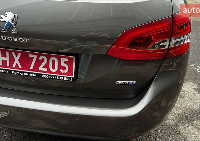 Коричневый Пежо 308, объемом двигателя 2 л и пробегом 140 тыс. км за 11999 $, фото 7 на Automoto.ua