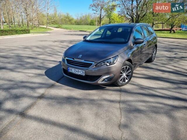 Коричневый Пежо 308, объемом двигателя 1.6 л и пробегом 180 тыс. км за 10500 $, фото 1 на Automoto.ua