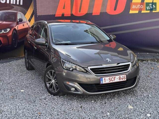 Коричневый Пежо 308, объемом двигателя 1.6 л и пробегом 225 тыс. км за 9600 $, фото 1 на Automoto.ua