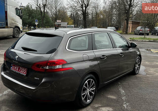 Коричневый Пежо 308, объемом двигателя 2 л и пробегом 140 тыс. км за 11999 $, фото 8 на Automoto.ua
