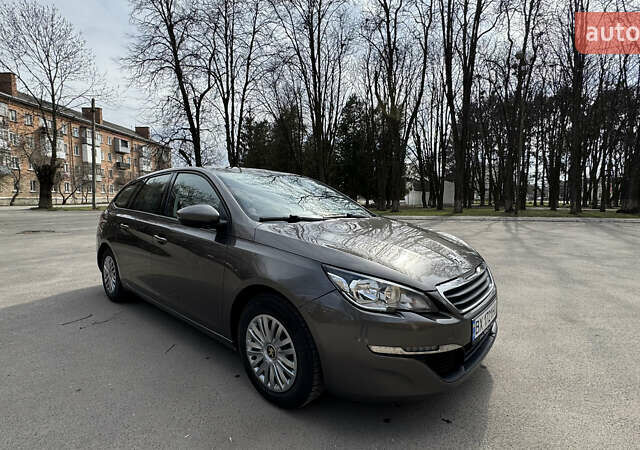 Коричневый Пежо 308, объемом двигателя 1.56 л и пробегом 264 тыс. км за 7500 $, фото 5 на Automoto.ua