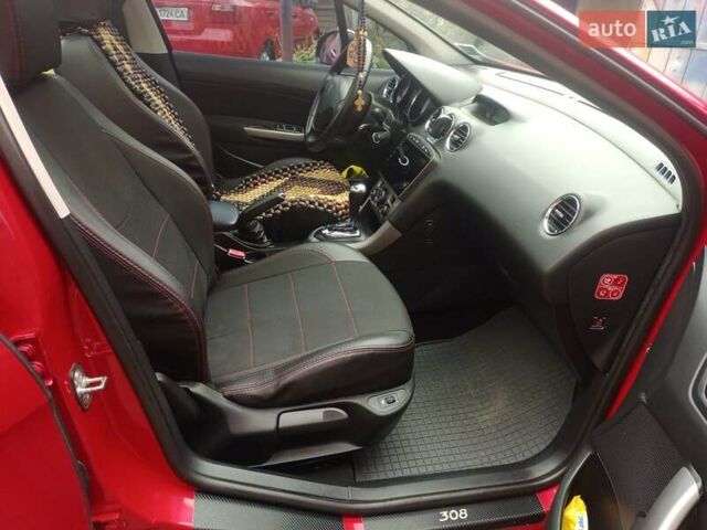 Красный Пежо 308, объемом двигателя 1.6 л и пробегом 216 тыс. км за 5999 $, фото 18 на Automoto.ua