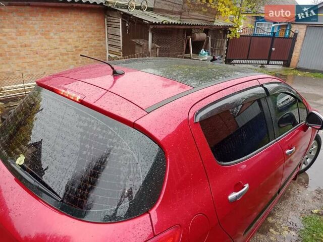 Красный Пежо 308, объемом двигателя 1.6 л и пробегом 216 тыс. км за 5999 $, фото 5 на Automoto.ua