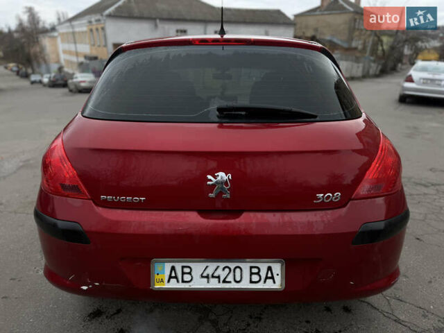 Червоний Пежо 308, об'ємом двигуна 1.6 л та пробігом 197 тис. км за 4000 $, фото 9 на Automoto.ua