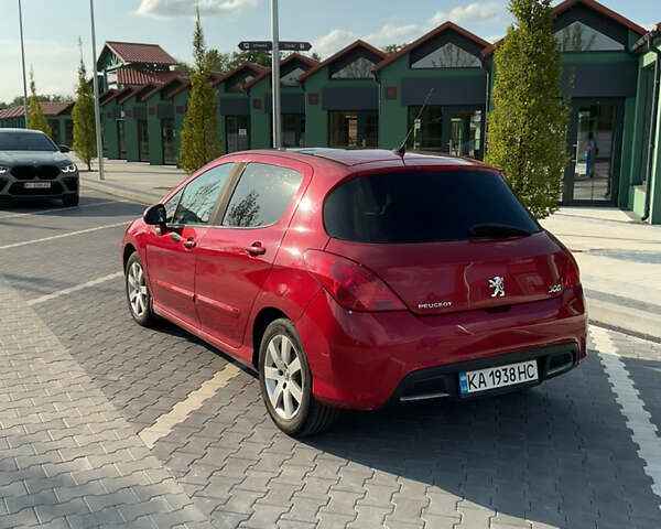 Красный Пежо 308, объемом двигателя 1.6 л и пробегом 226 тыс. км за 5000 $, фото 10 на Automoto.ua