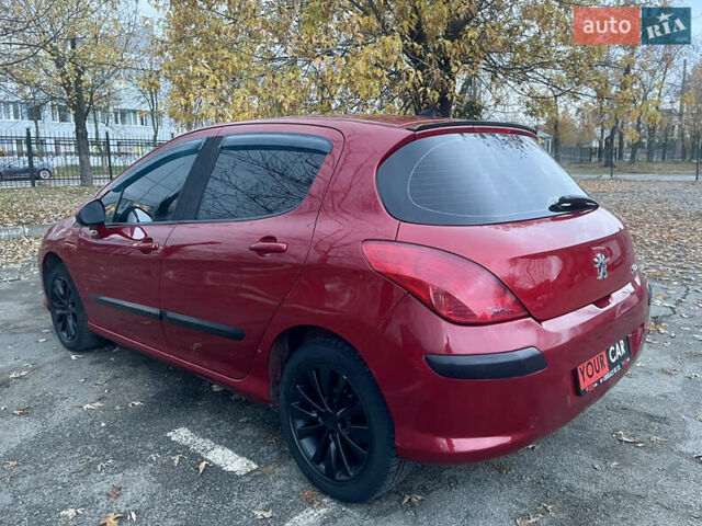 Красный Пежо 308, объемом двигателя 1.6 л и пробегом 194 тыс. км за 5700 $, фото 10 на Automoto.ua
