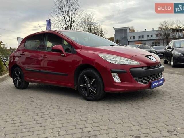 Красный Пежо 308, объемом двигателя 1.6 л и пробегом 192 тыс. км за 6800 $, фото 3 на Automoto.ua