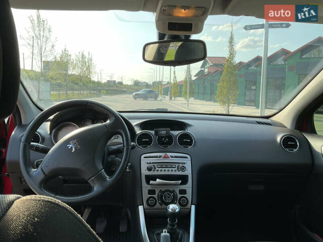Красный Пежо 308, объемом двигателя 1.6 л и пробегом 226 тыс. км за 5000 $, фото 14 на Automoto.ua