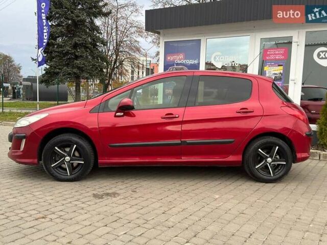 Красный Пежо 308, объемом двигателя 1.6 л и пробегом 192 тыс. км за 6800 $, фото 7 на Automoto.ua