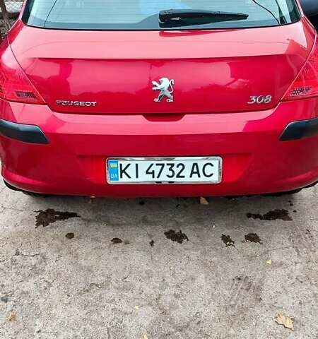 Красный Пежо 308, объемом двигателя 1.56 л и пробегом 140 тыс. км за 5200 $, фото 20 на Automoto.ua