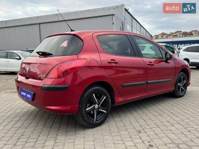 Красный Пежо 308, объемом двигателя 1.6 л и пробегом 192 тыс. км за 6800 $, фото 10 на Automoto.ua