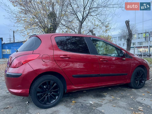 Красный Пежо 308, объемом двигателя 1.6 л и пробегом 194 тыс. км за 5700 $, фото 15 на Automoto.ua