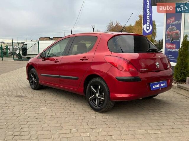 Красный Пежо 308, объемом двигателя 1.6 л и пробегом 192 тыс. км за 6800 $, фото 5 на Automoto.ua