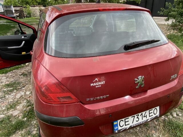 Червоний Пежо 308, об'ємом двигуна 1.6 л та пробігом 119 тис. км за 5800 $, фото 5 на Automoto.ua