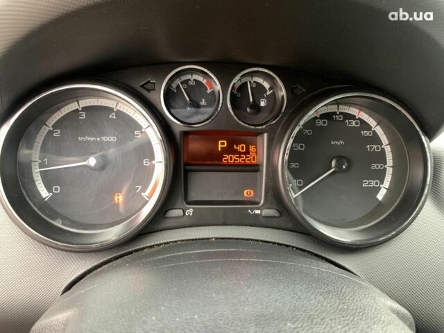 Красный Пежо 308, объемом двигателя 1.6 л и пробегом 204 тыс. км за 5440 $, фото 30 на Automoto.ua