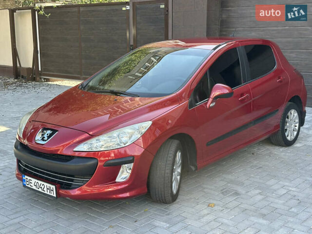 Красный Пежо 308, объемом двигателя 1.6 л и пробегом 248 тыс. км за 6800 $, фото 15 на Automoto.ua