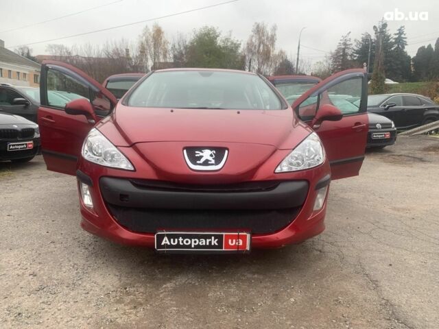 Красный Пежо 308, объемом двигателя 1.6 л и пробегом 204 тыс. км за 5440 $, фото 14 на Automoto.ua