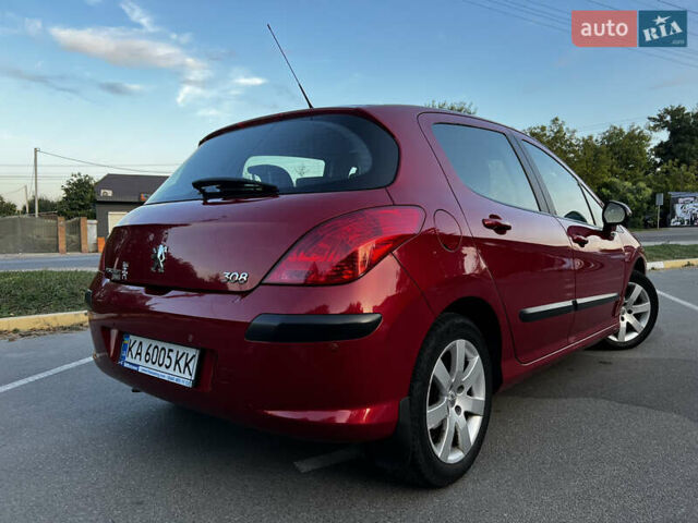 Красный Пежо 308, объемом двигателя 1.6 л и пробегом 159 тыс. км за 5500 $, фото 13 на Automoto.ua