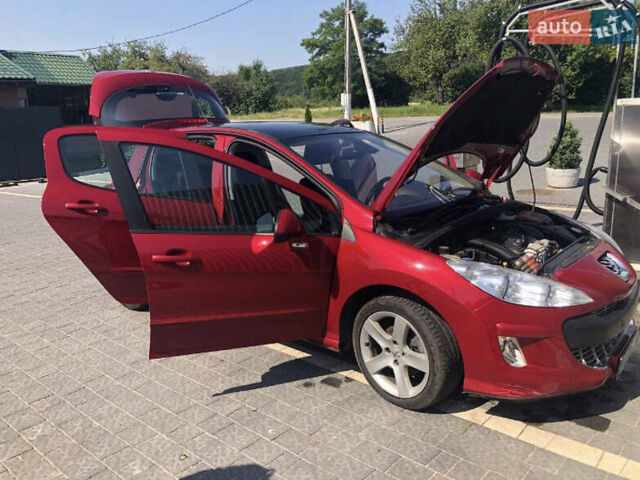 Червоний Пежо 308, об'ємом двигуна 1.56 л та пробігом 166 тис. км за 6100 $, фото 9 на Automoto.ua