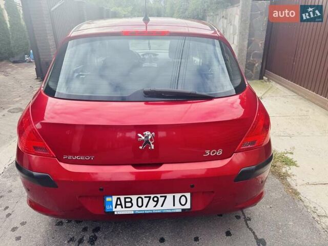 Червоний Пежо 308, об'ємом двигуна 1.6 л та пробігом 143 тис. км за 5799 $, фото 2 на Automoto.ua
