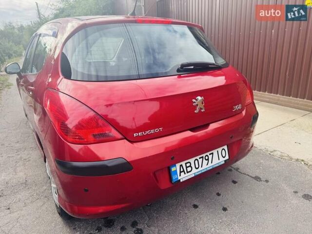 Червоний Пежо 308, об'ємом двигуна 1.6 л та пробігом 143 тис. км за 5799 $, фото 3 на Automoto.ua
