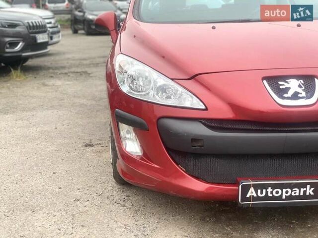 Красный Пежо 308, объемом двигателя 1.6 л и пробегом 204 тыс. км за 5440 $, фото 9 на Automoto.ua