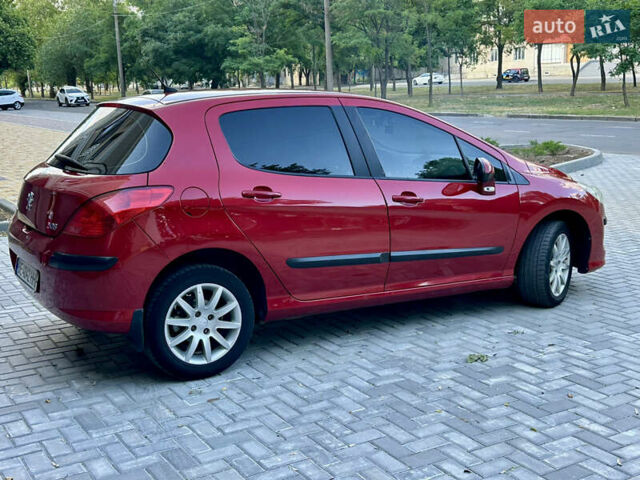 Красный Пежо 308, объемом двигателя 1.6 л и пробегом 248 тыс. км за 6800 $, фото 8 на Automoto.ua