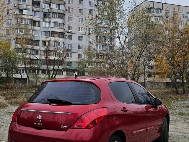 Красный Пежо 308, объемом двигателя 1.6 л и пробегом 97 тыс. км за 6500 $, фото 4 на Automoto.ua