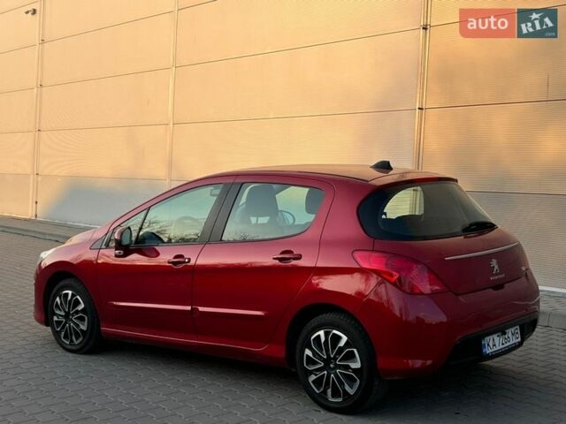 Красный Пежо 308, объемом двигателя 1.6 л и пробегом 94 тыс. км за 6600 $, фото 5 на Automoto.ua