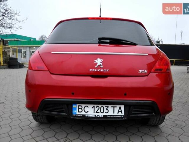 Червоний Пежо 308, об'ємом двигуна 1.6 л та пробігом 190 тис. км за 5999 $, фото 29 на Automoto.ua