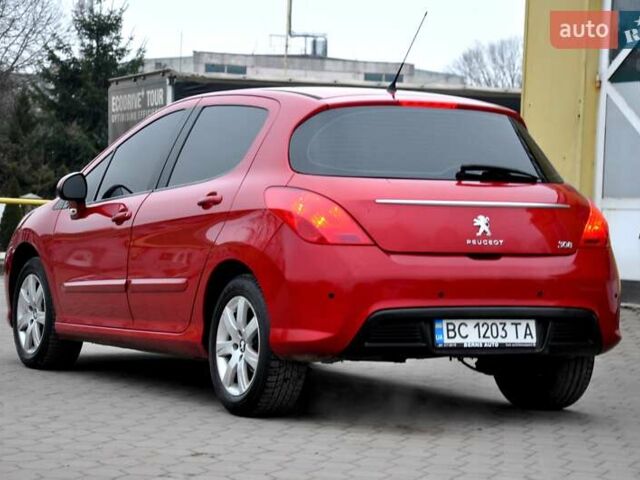 Червоний Пежо 308, об'ємом двигуна 1.6 л та пробігом 190 тис. км за 5999 $, фото 19 на Automoto.ua