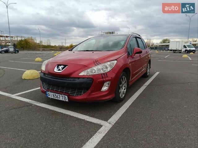 Красный Пежо 308, объемом двигателя 1.6 л и пробегом 280 тыс. км за 4800 $, фото 3 на Automoto.ua
