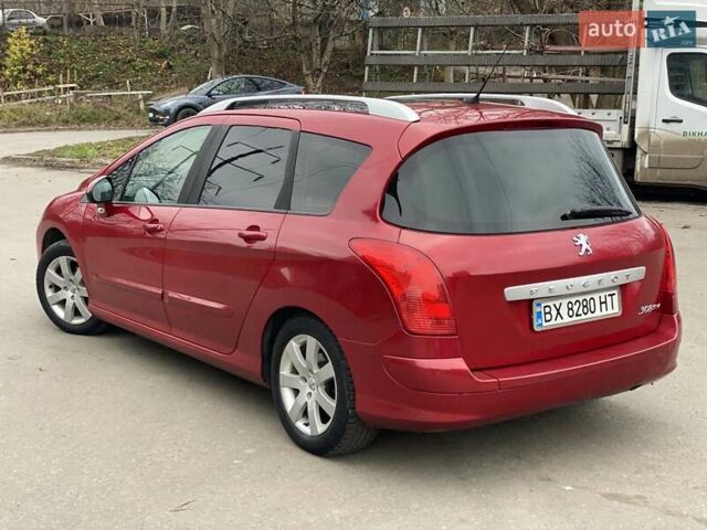 Красный Пежо 308, объемом двигателя 1.6 л и пробегом 170 тыс. км за 4888 $, фото 8 на Automoto.ua