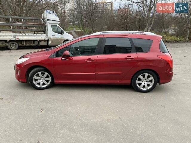 Красный Пежо 308, объемом двигателя 1.6 л и пробегом 170 тыс. км за 4888 $, фото 9 на Automoto.ua